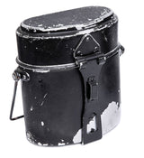 Schweizer Essgeschirr, Dreiteilig, Aluminium, Überschuss