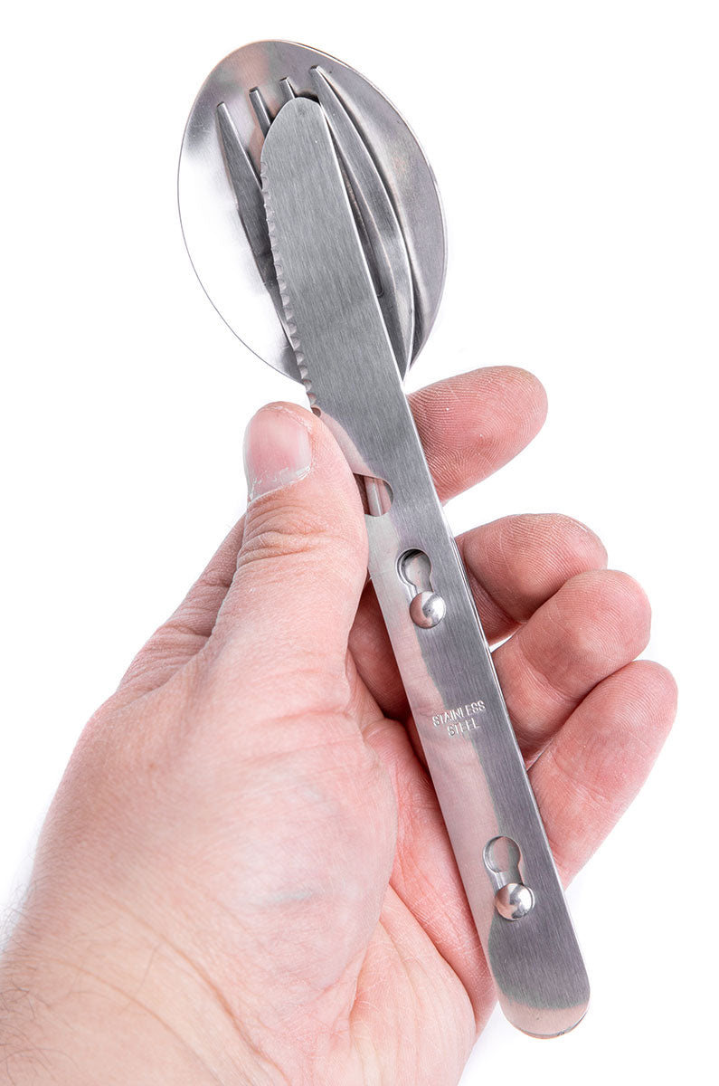 AB Field Cutlery Set, Three-piece, Stainless Steel