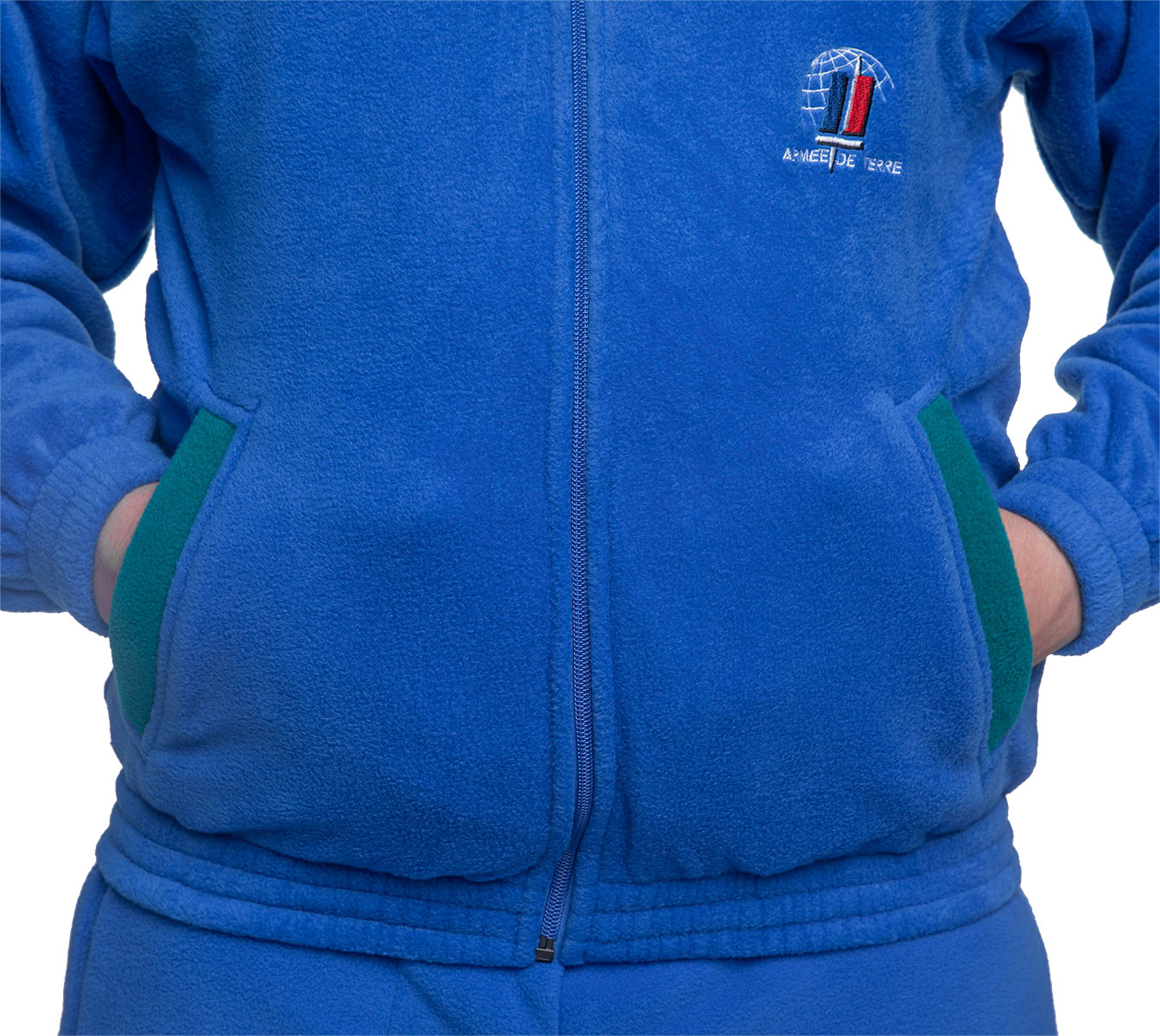French Fleece Track Jacket, Surplus
