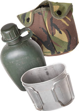 Dutch Canteen with Pouch and Cup, Surplus