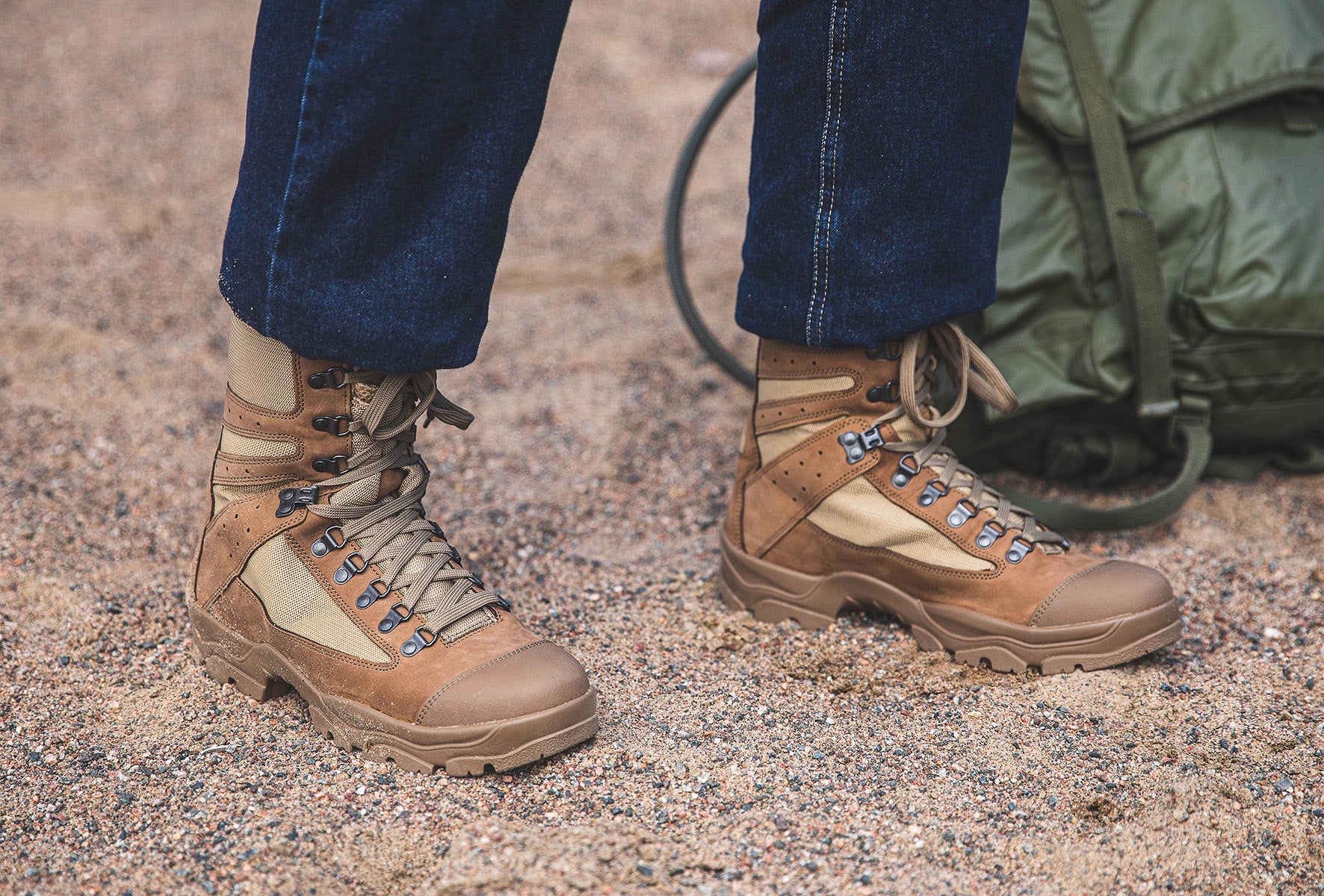 French FELIN Desert Boots, Surplus