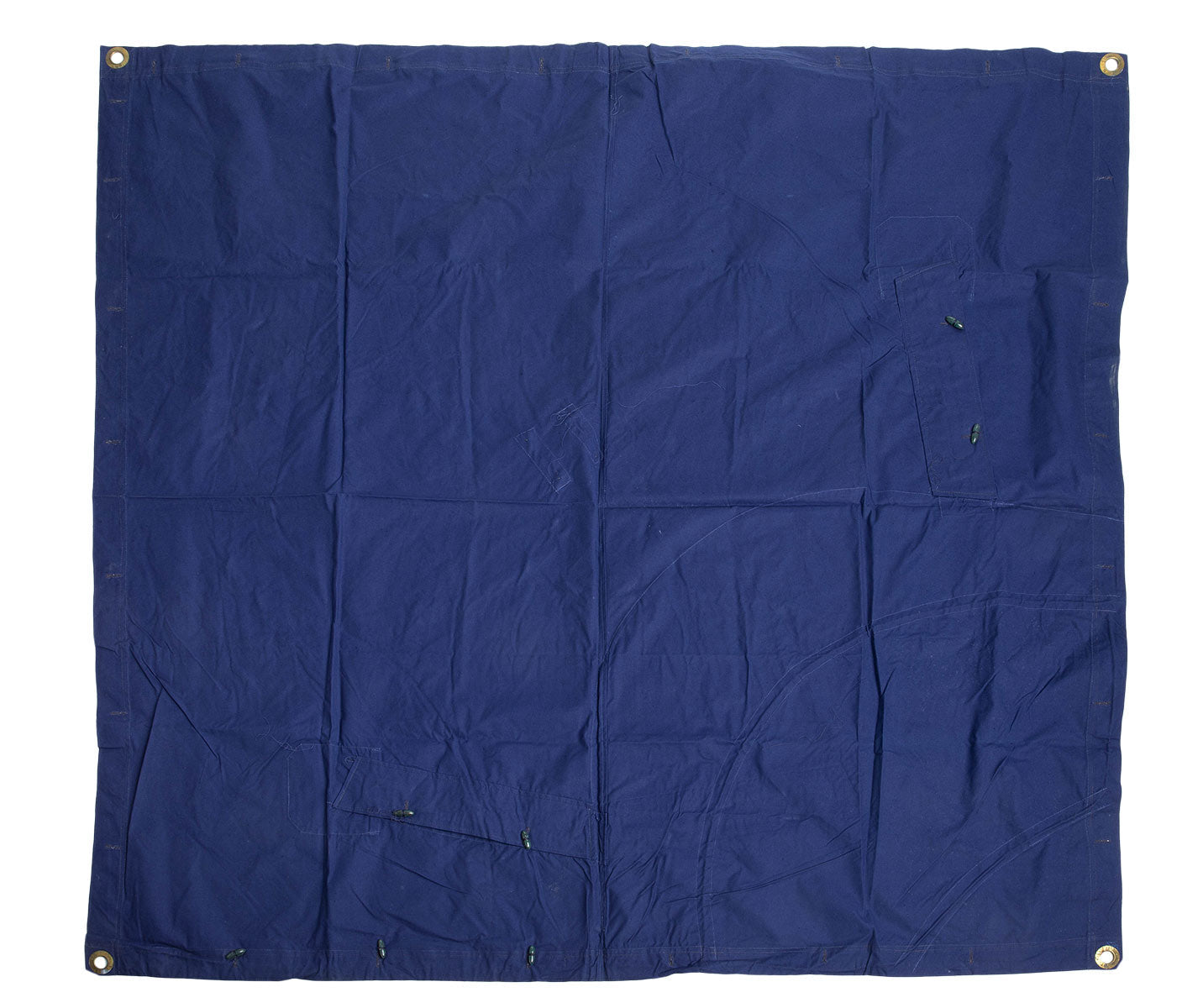 Romanian Plash-palatka Rain Cape/Shelter Half, Blue, Surplus