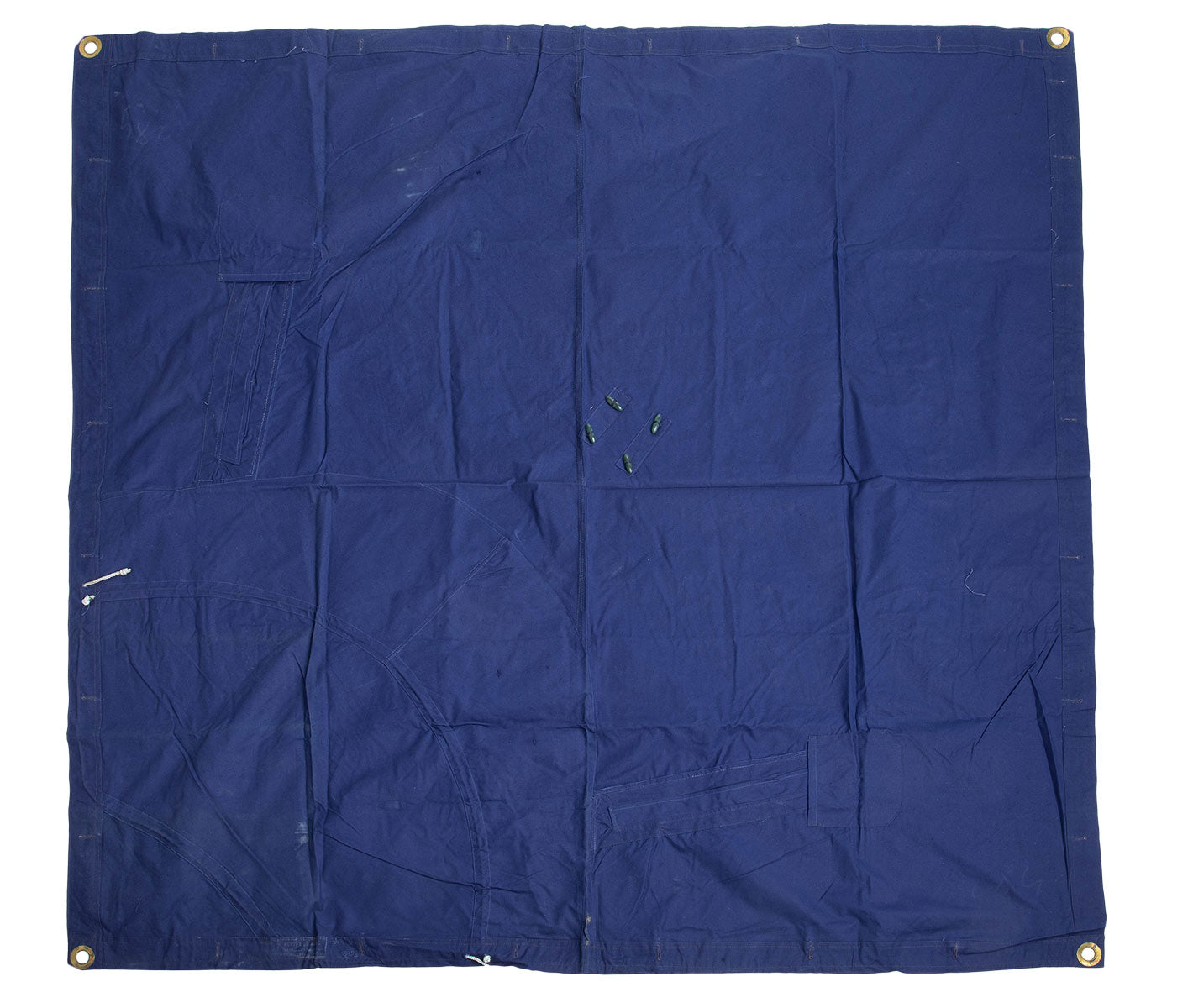Romanian Plash-palatka Rain Cape/Shelter Half, Blue, Surplus