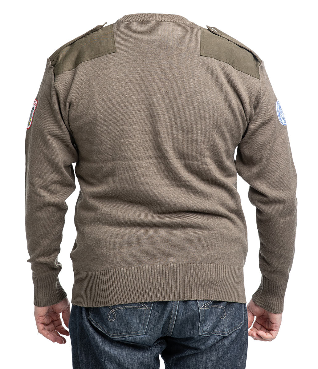 Austrian Pullover, Green, Surplus