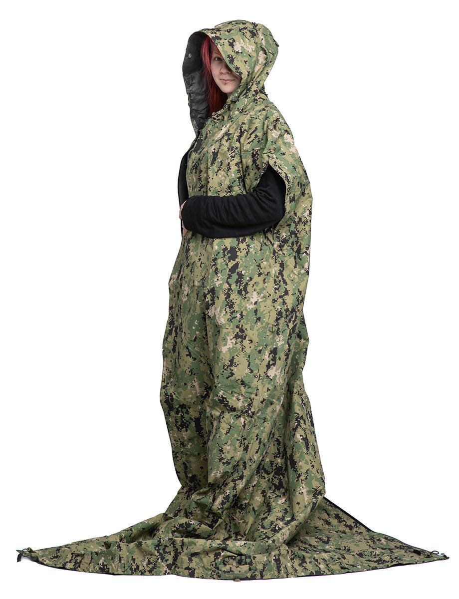 OR WallCreeper bivy/poncho/laavu, AOR2, ylijäämä