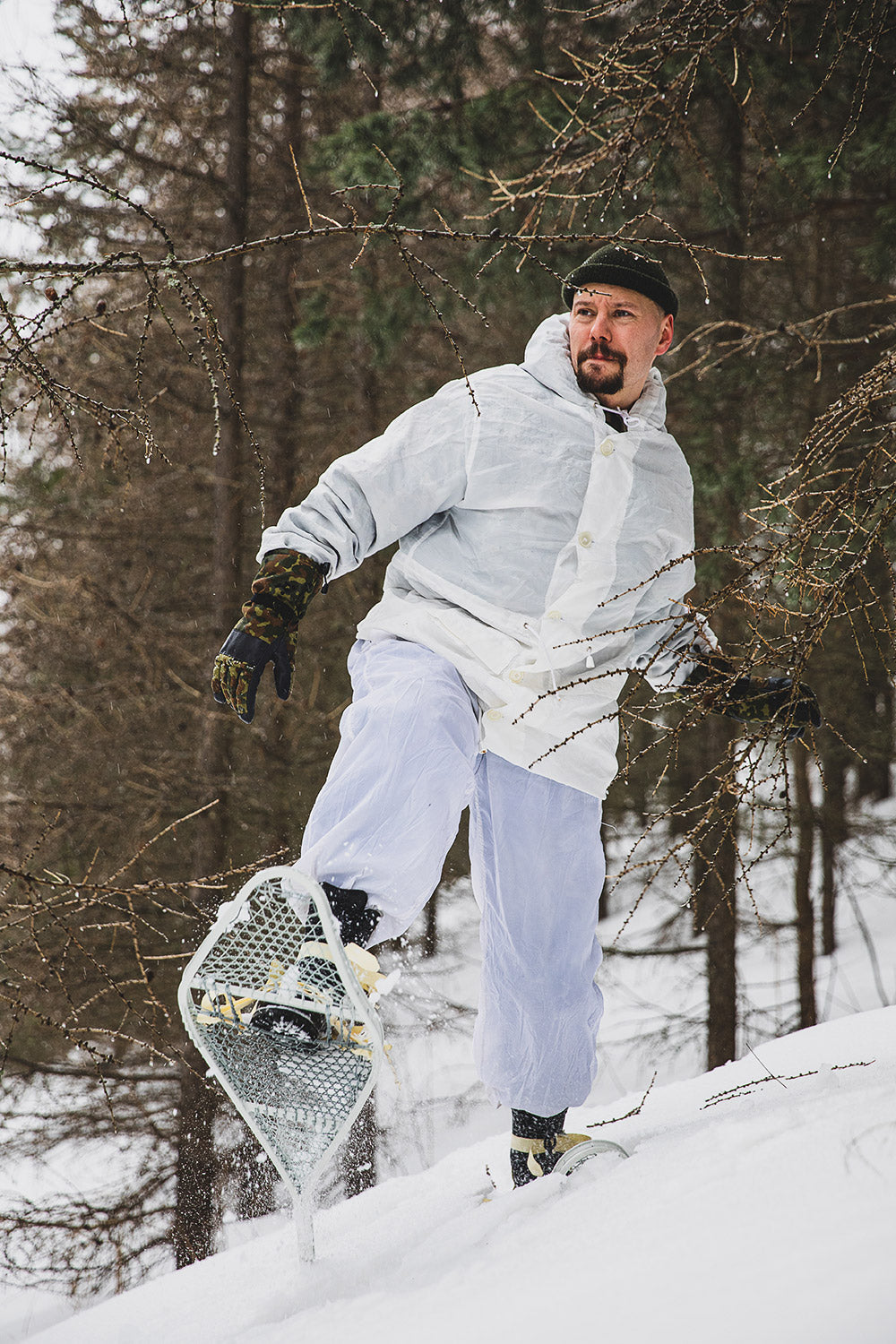 Dutch Snow Camo Overpants, Surplus