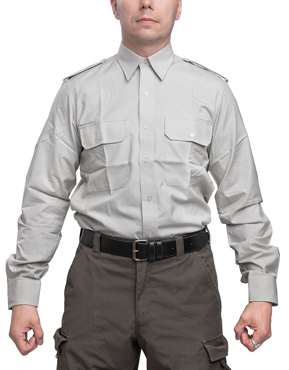 Dutch Collared Shirt, Long Sleeve, Surplus