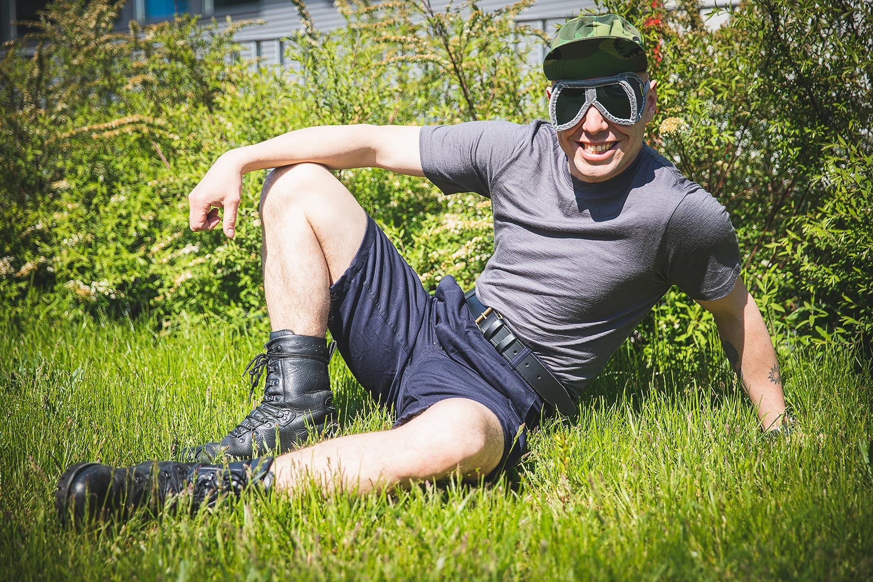 Bundesmarine Shorts, Navy Blue, Surplus