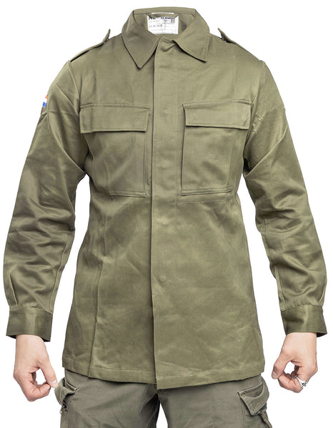 Dutch KL Field Shirt, Cotton Sateen, Surplus – Varusteleka