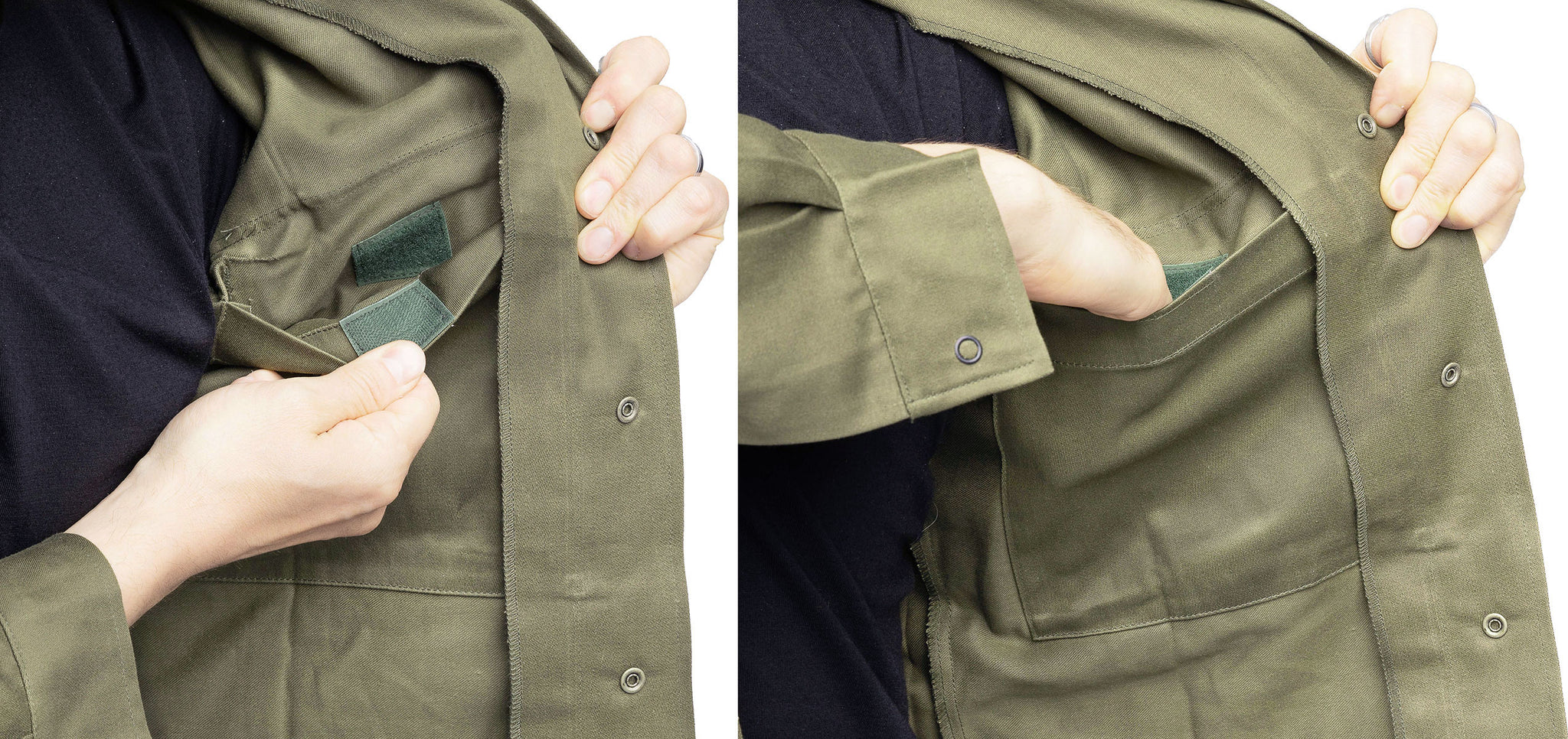 Dutch KL Field Shirt, Cotton Sateen, Surplus