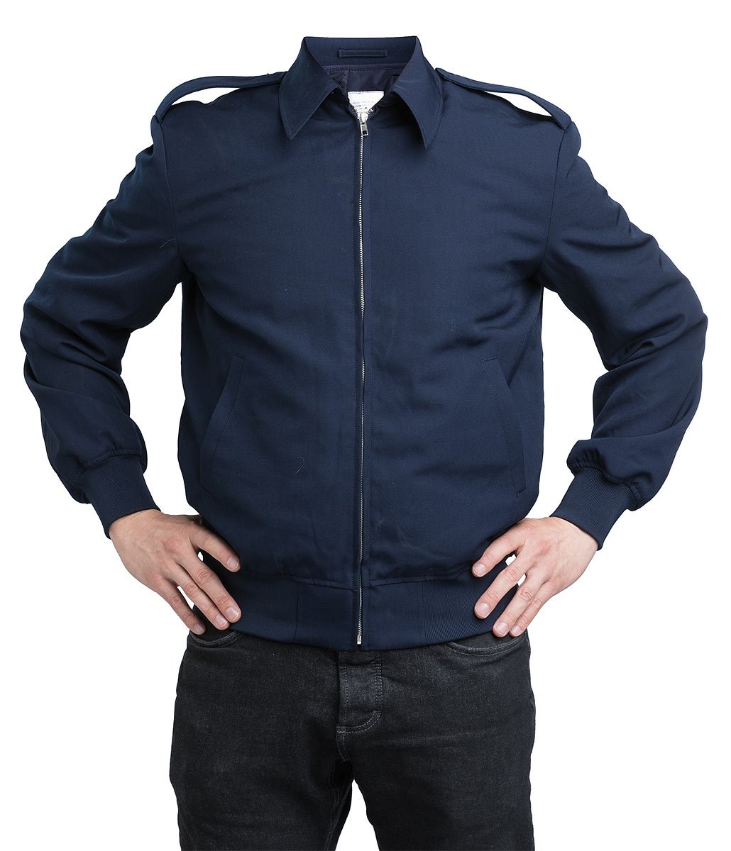 British RAF Bomber Jacket w. Liner, Dark Blue, Surplus
