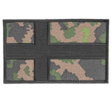 Varusteleka Finnish Flag Patch, 154 x 94 mm, M05 Woodland