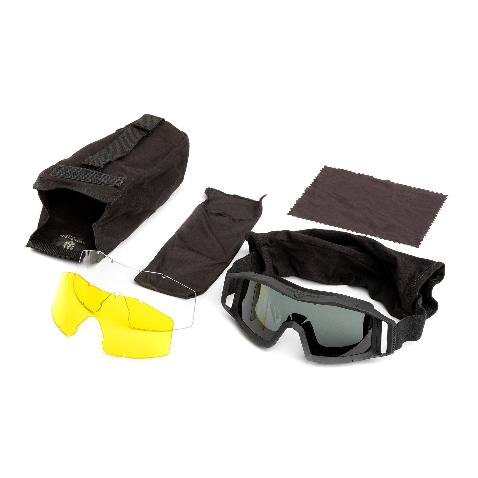 Revision Wolfspider Ballistic Goggles, Deluxe Kit