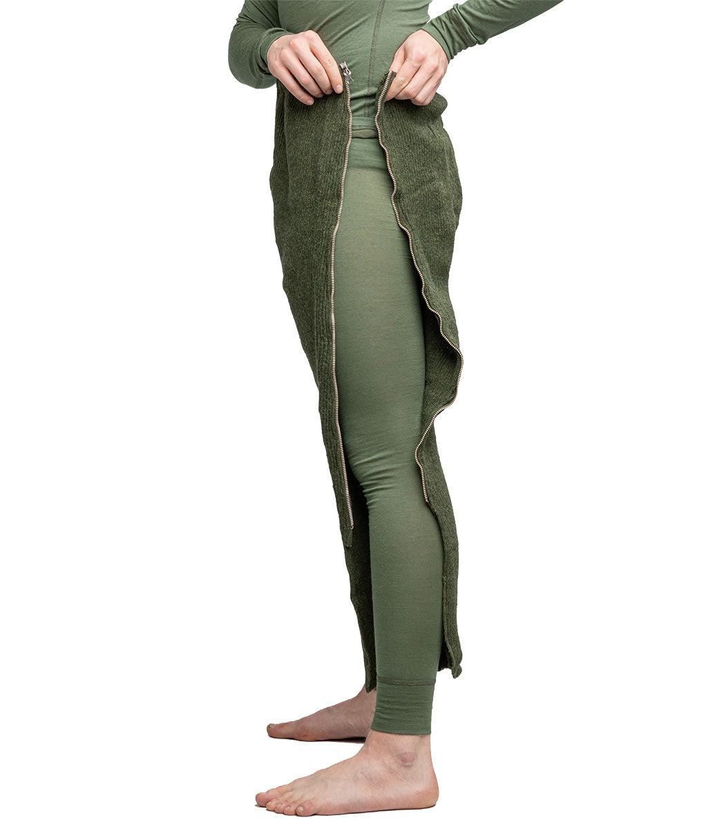 Dänische Mid-Layer lange Unterhosen, Wolle, Überschuss