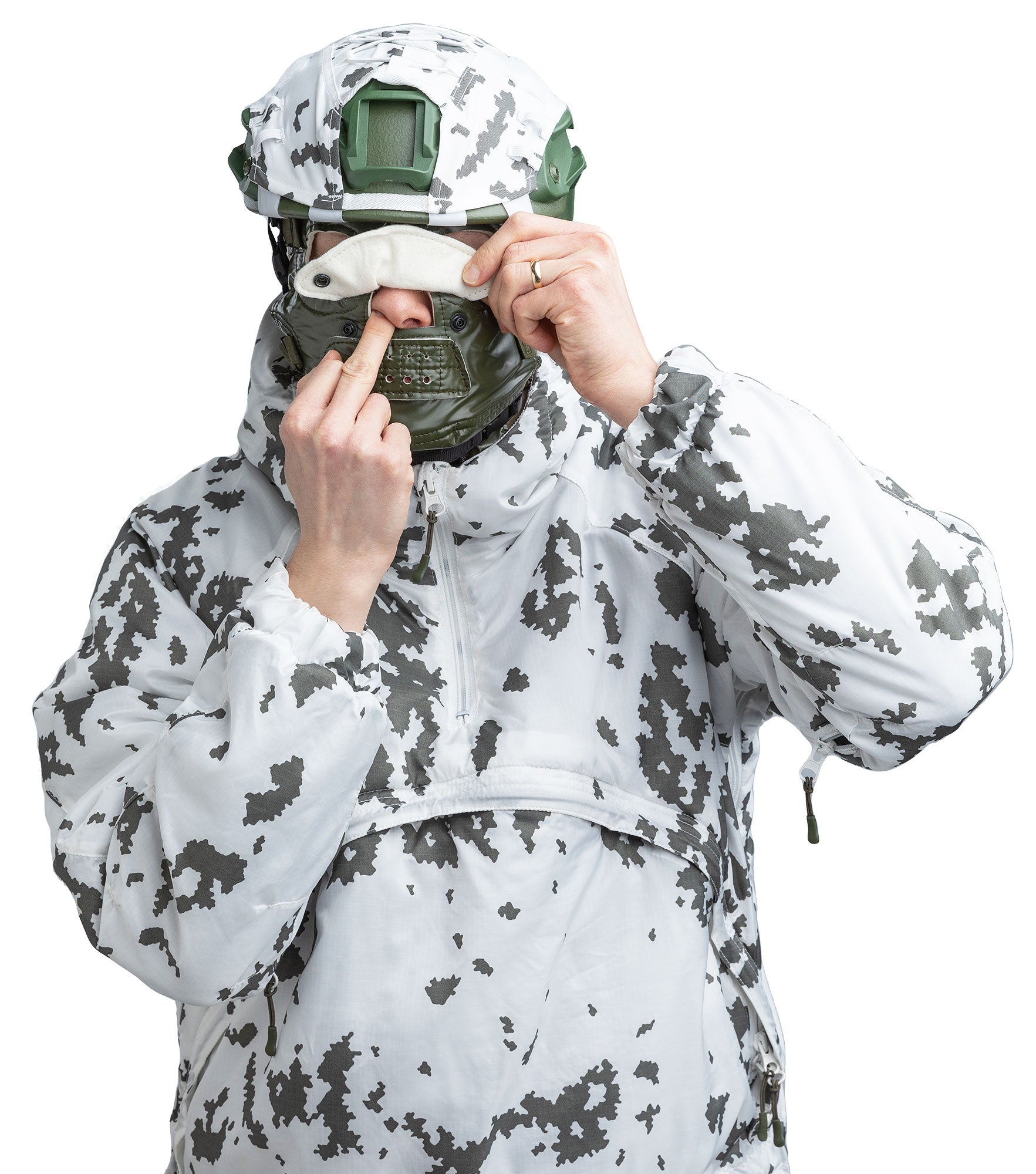 US Extreme Cold weather face mask, olive drab, surplus