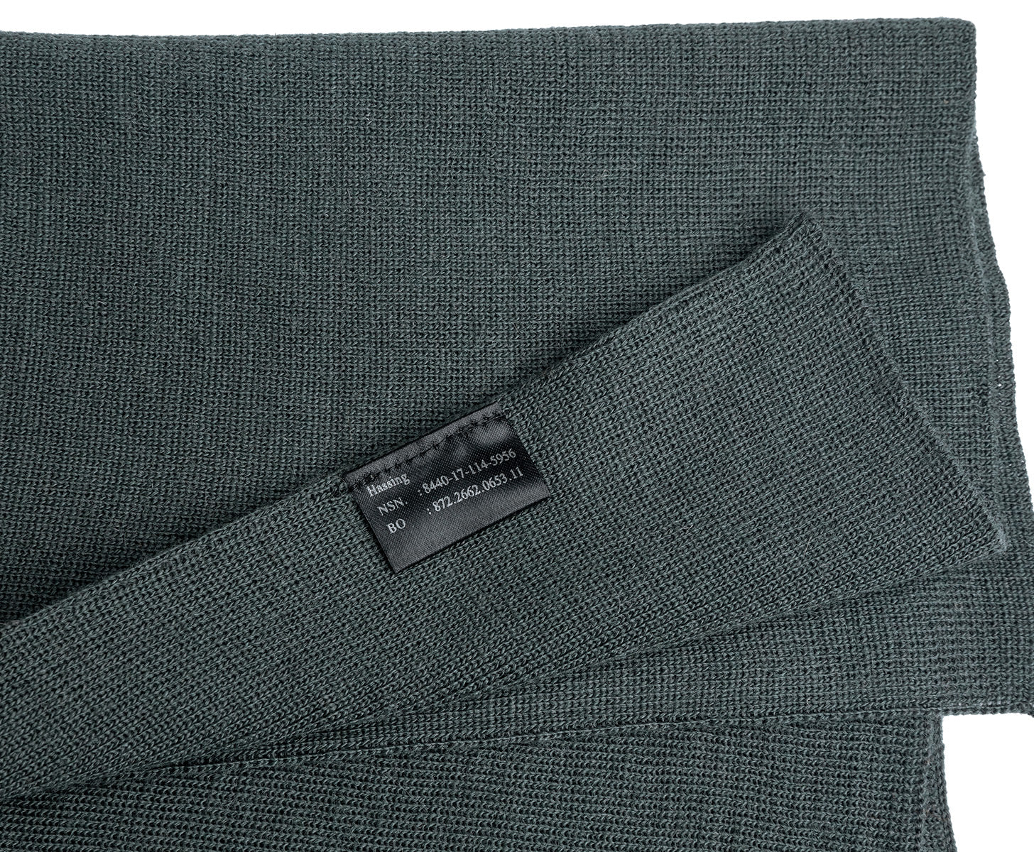 Dutch Wool Scarf, Green, Surplus