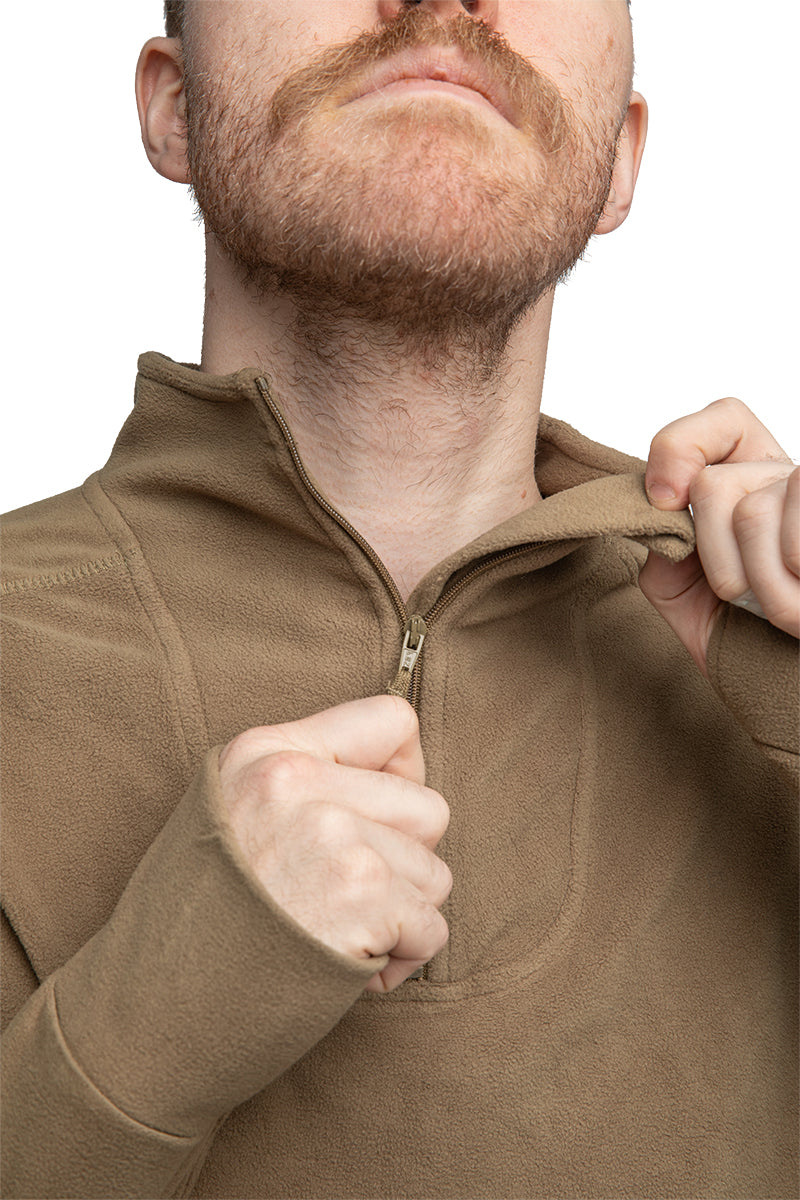 Brittiläinen PCS Combat Undershirt, Thermal, aluspaita, oliivinvihreä, ylijäämä