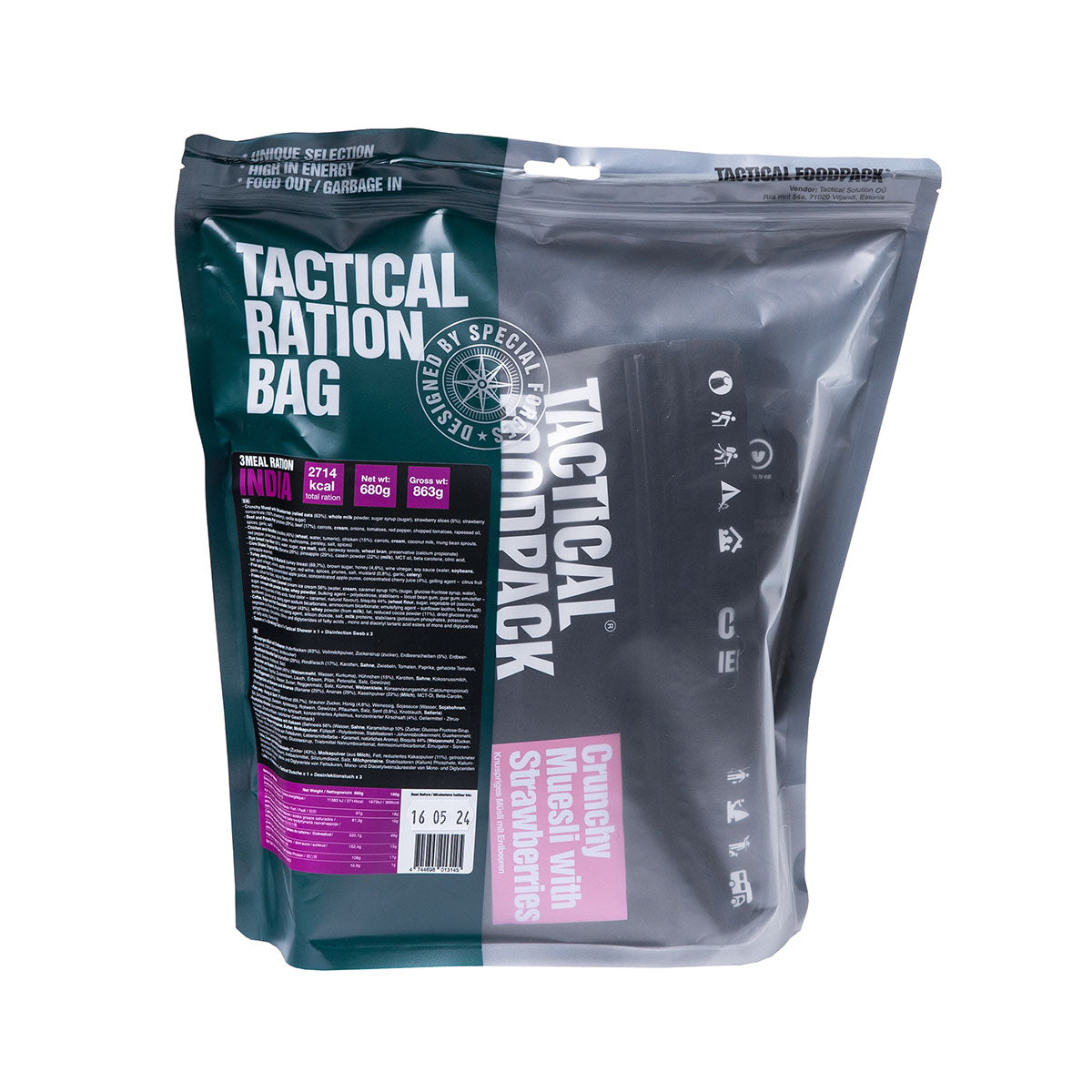 Tactical Foodpack 3-Meal Ration