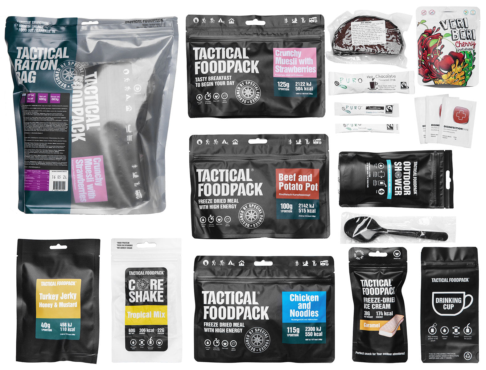 Tactical Foodpack 3-Meal Ration