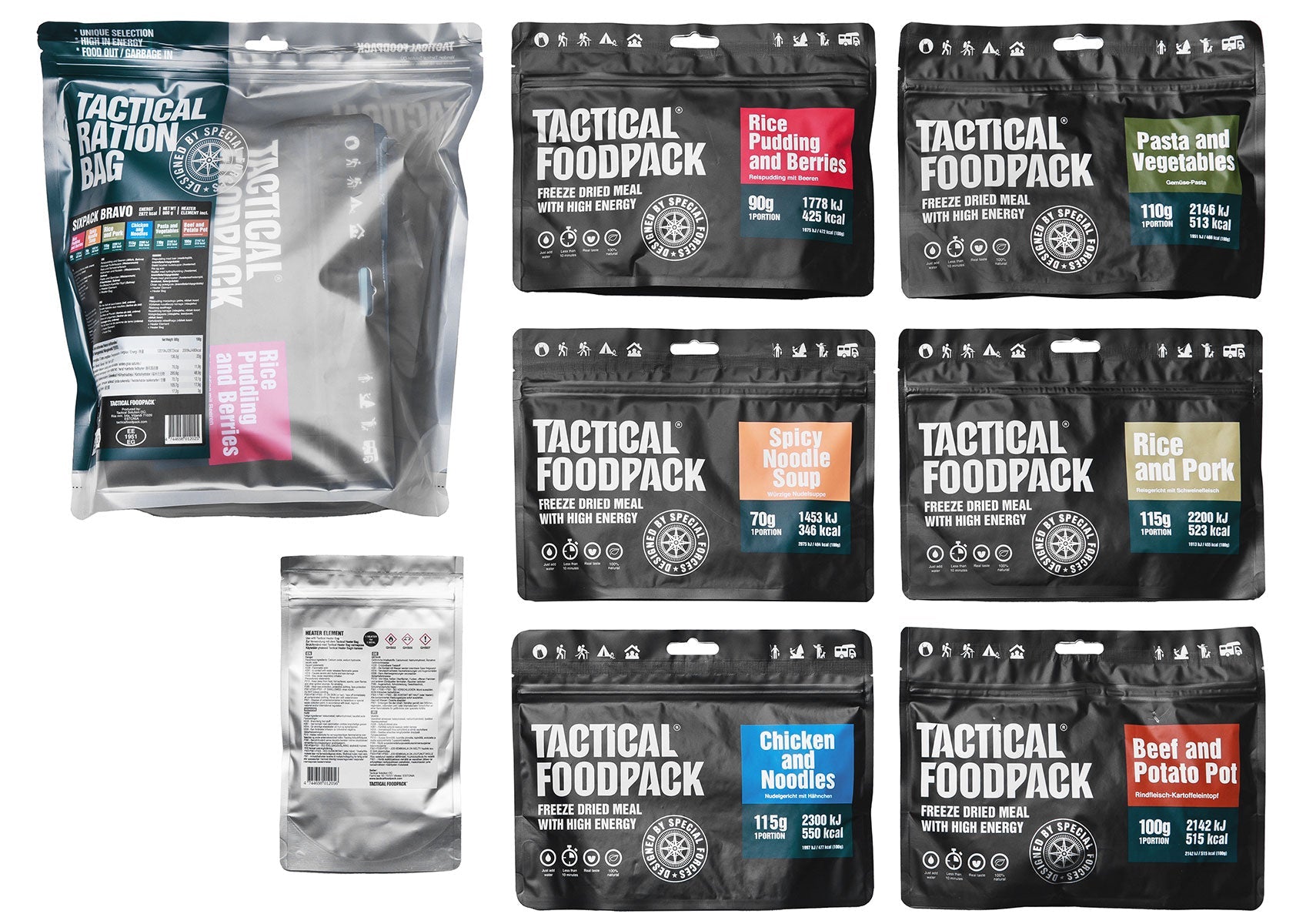 Tactical Foodpack Sixpack