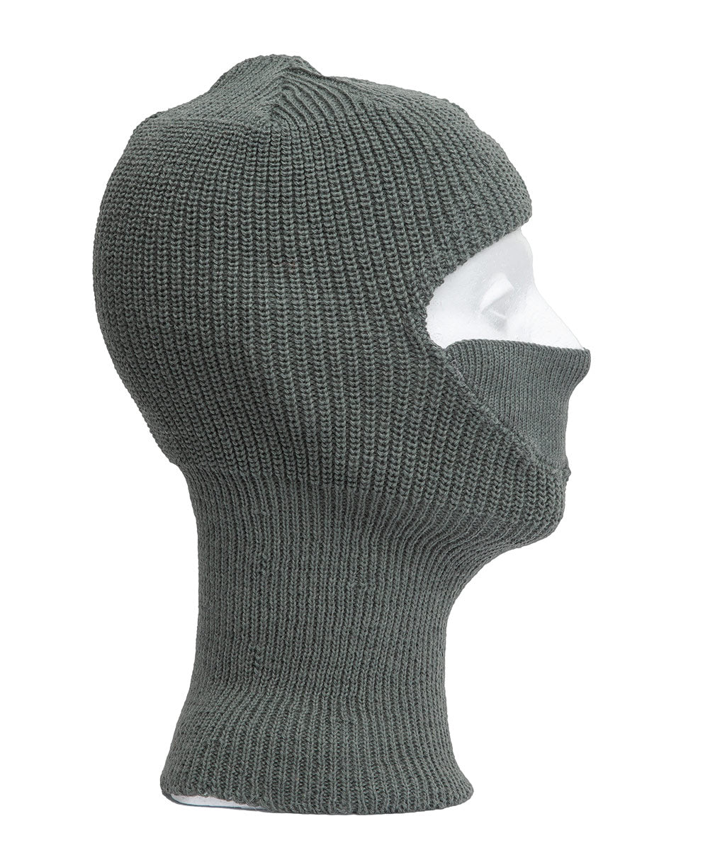 US Air Force Wool Winter Balaclava, Foliage Green, Surplus