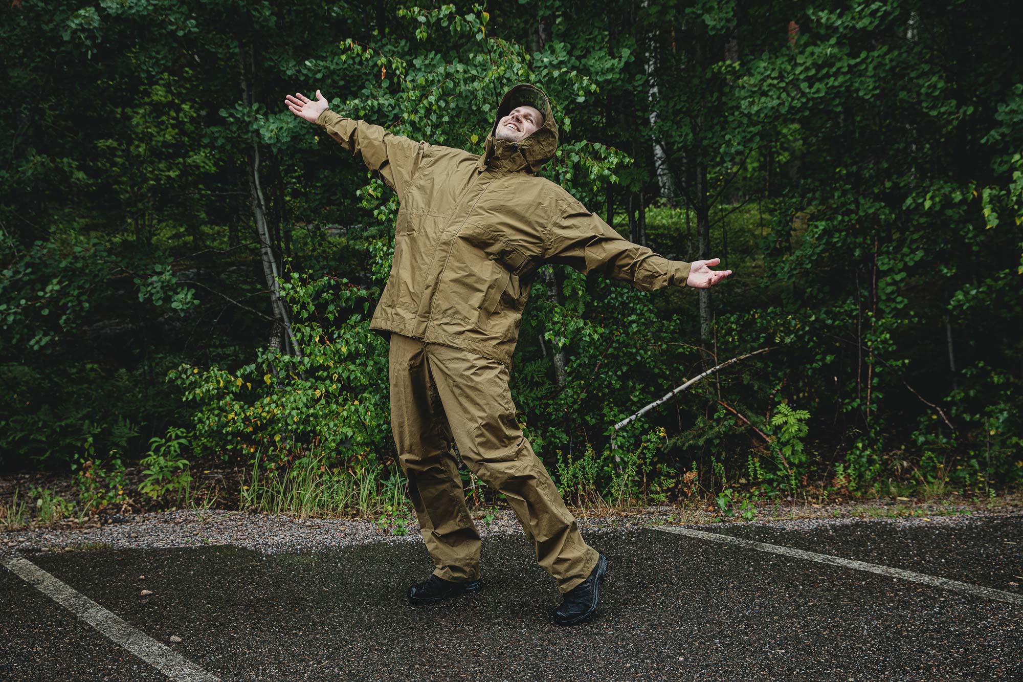 Beyond L6 Gore-Tex Hardshell Hosen, Coyote Brown, Überschuss
