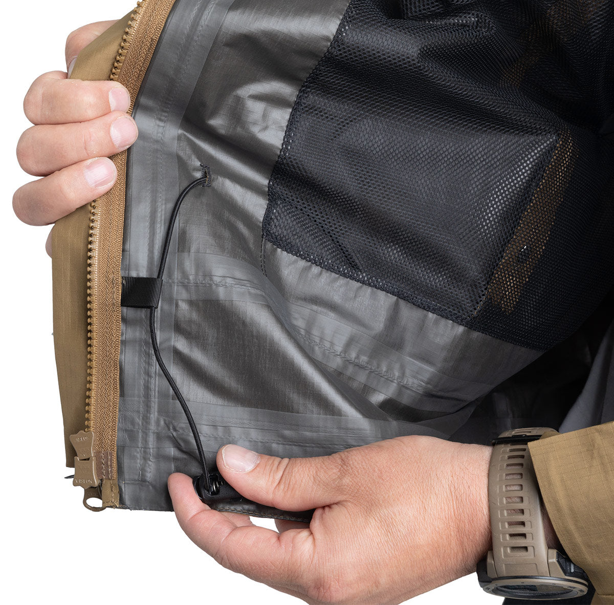 Beyond L6 Gore-Tex Hardshell Jacket, Coyote Brown, surplus