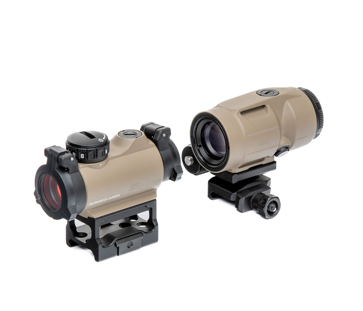 Sig Sauer Romeo MSR Rotpunktvisier mit Juliet3-Micro-Lupenmodul