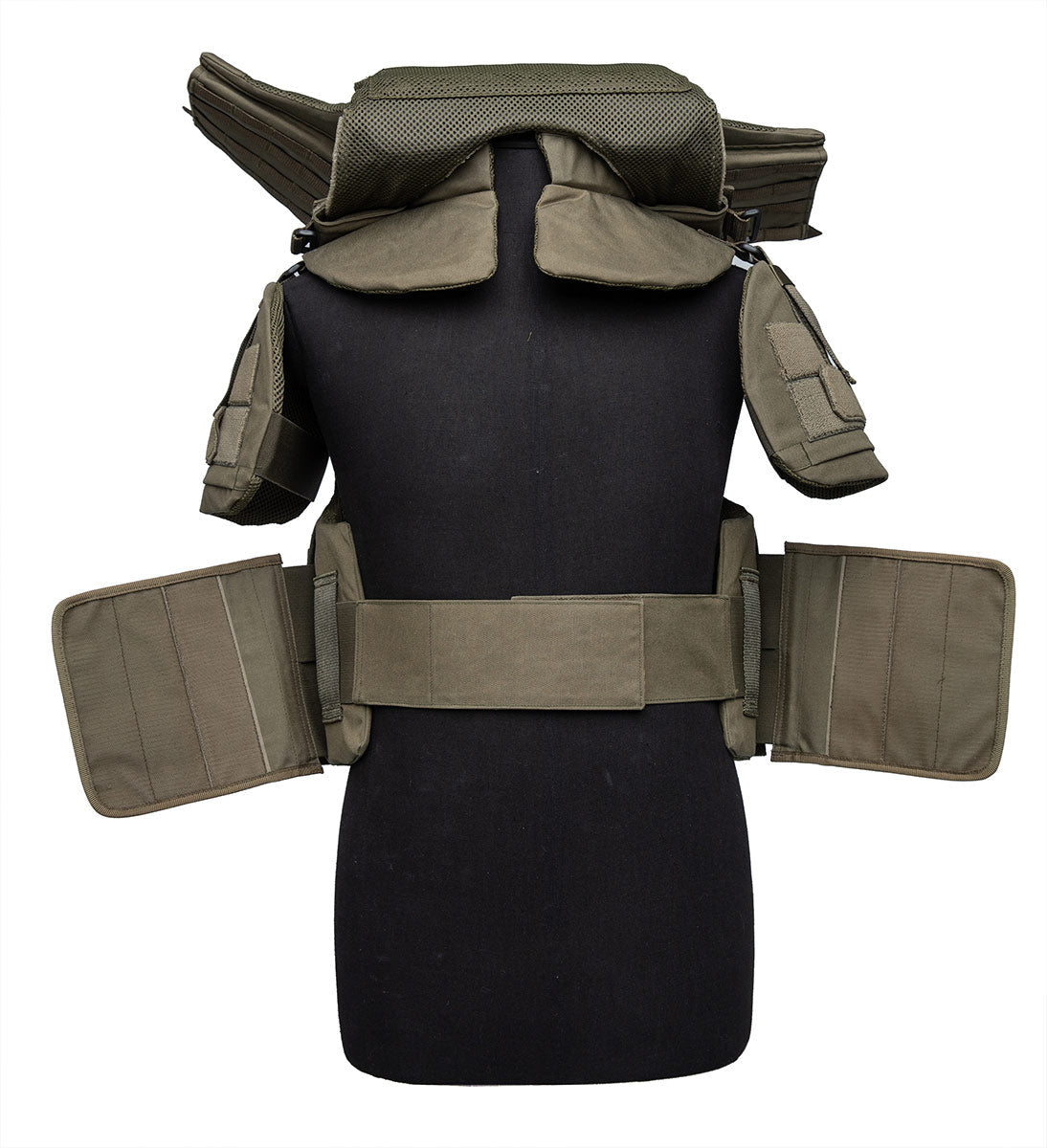 Sioen M2010 Tactical Vest, NIJ IIIA, Olive Green