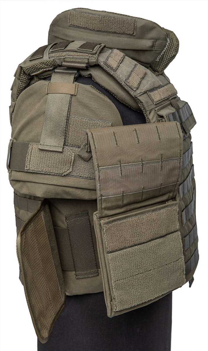 Sioen M2010 Tactical Vest, NIJ IIIA, Olive Green