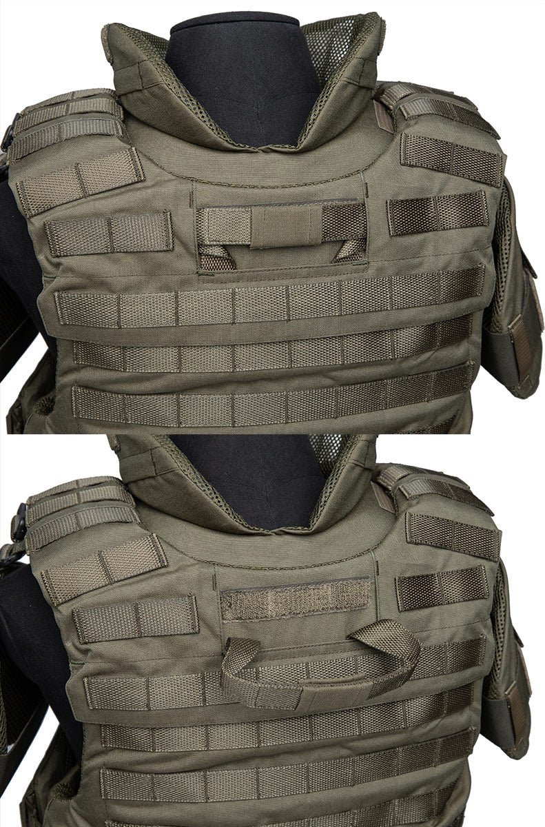 Sioen M2010 Tactical Vest, NIJ IIIA, Olive Green