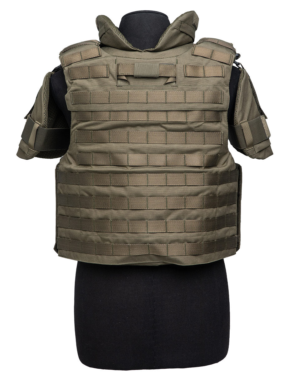 Sioen M2010 Tactical Vest, NIJ IIIA, Olive Green