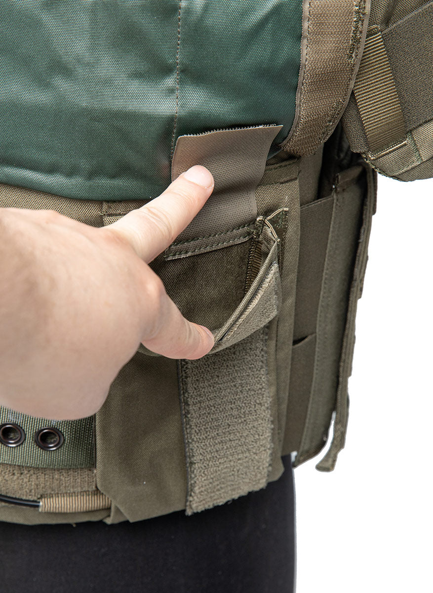 Sioen M2010 Tactical Vest, NIJ IIIA, Olive Green
