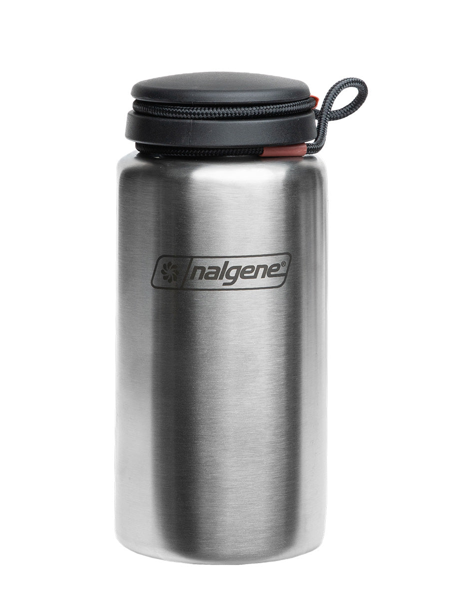 Nalgene Wide Mouth Stainless Steel Backpacker Bottle 38 oz