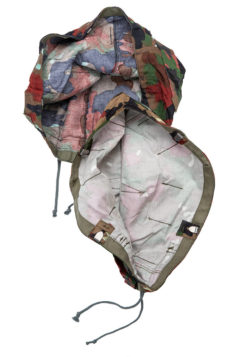 Swiss Steel Helmet Camouflage Cover, Surplus