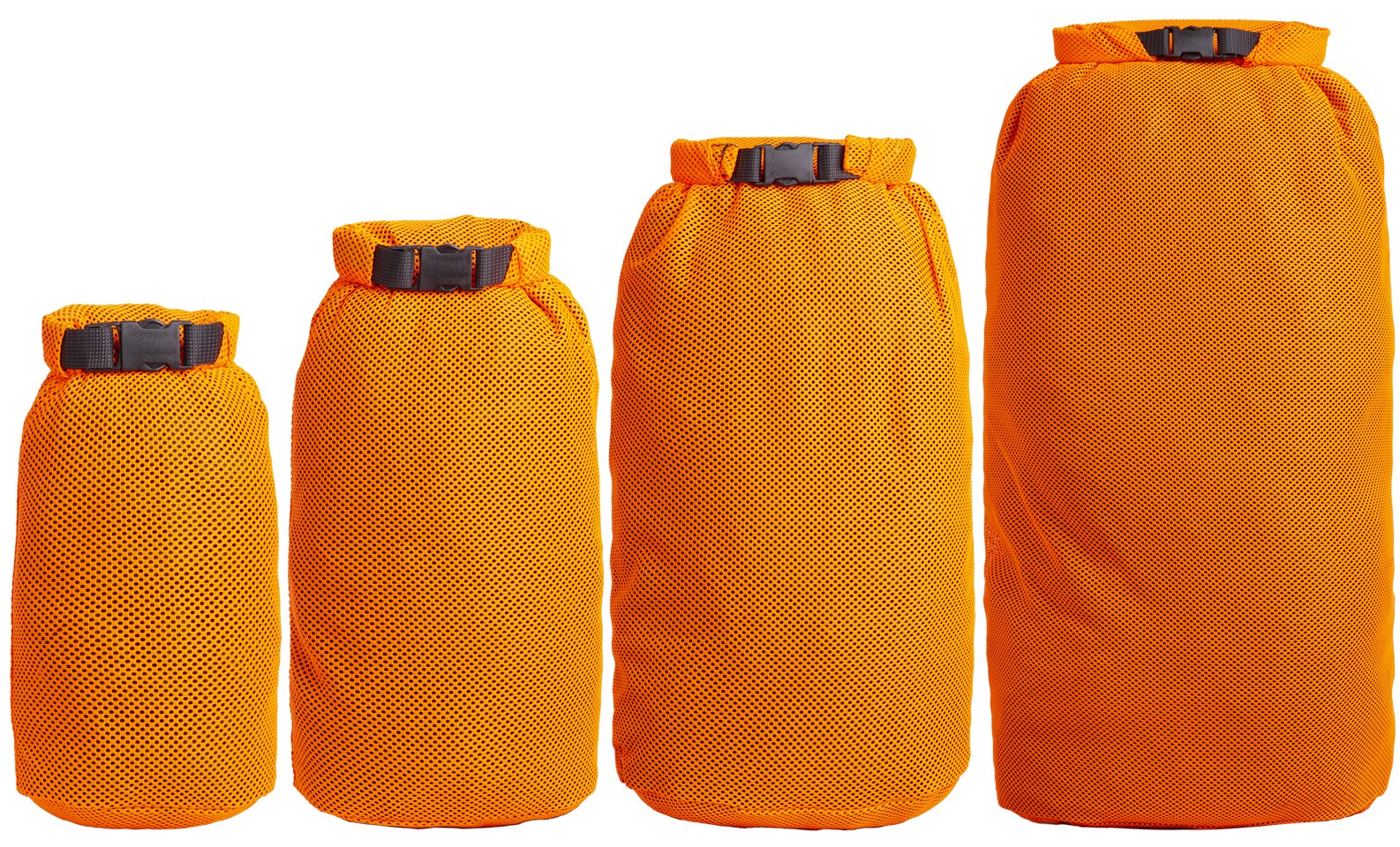 Savotta Rolltop Mesh Stuff Sack, Orange, 20L