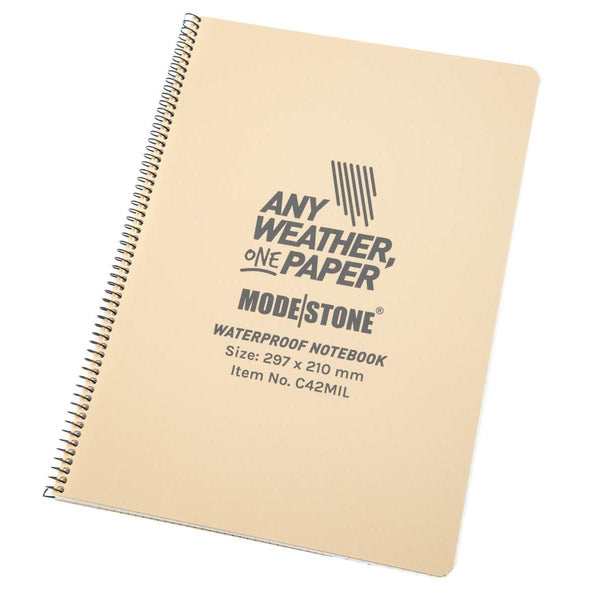 Modestone A4 Waterproof Notebook – Varusteleka
