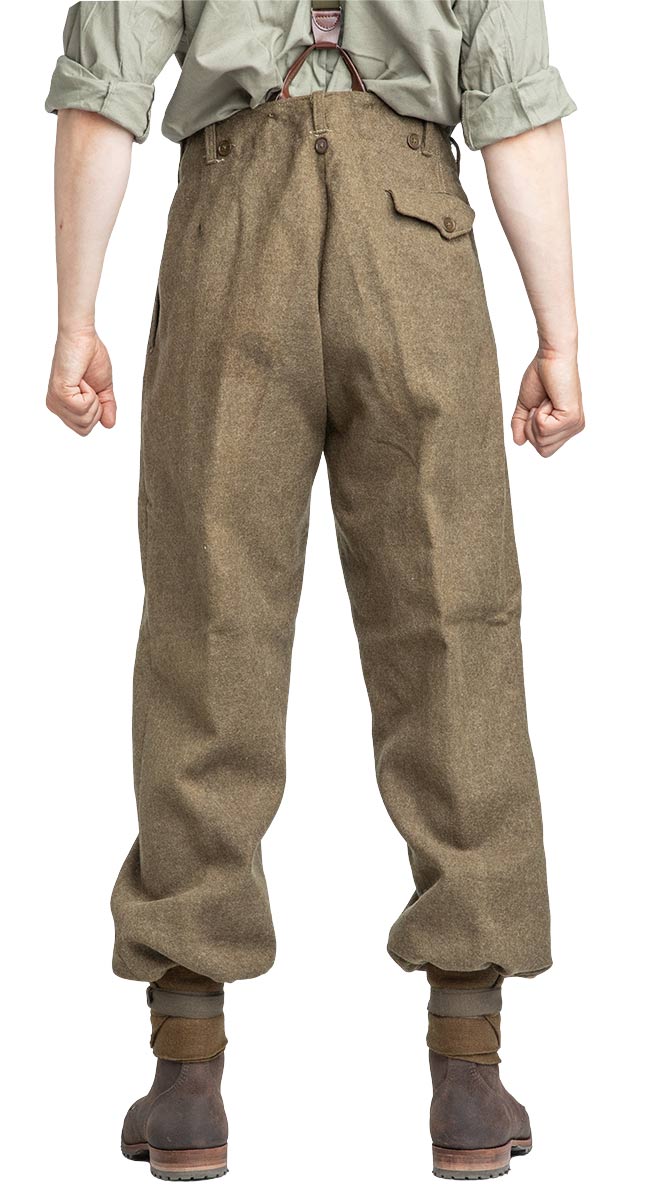 Greek Wool Field Pants, Surplus