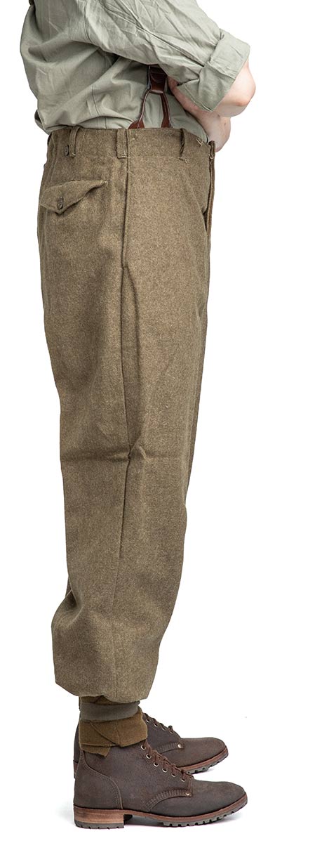 Greek Wool Field Pants, Surplus
