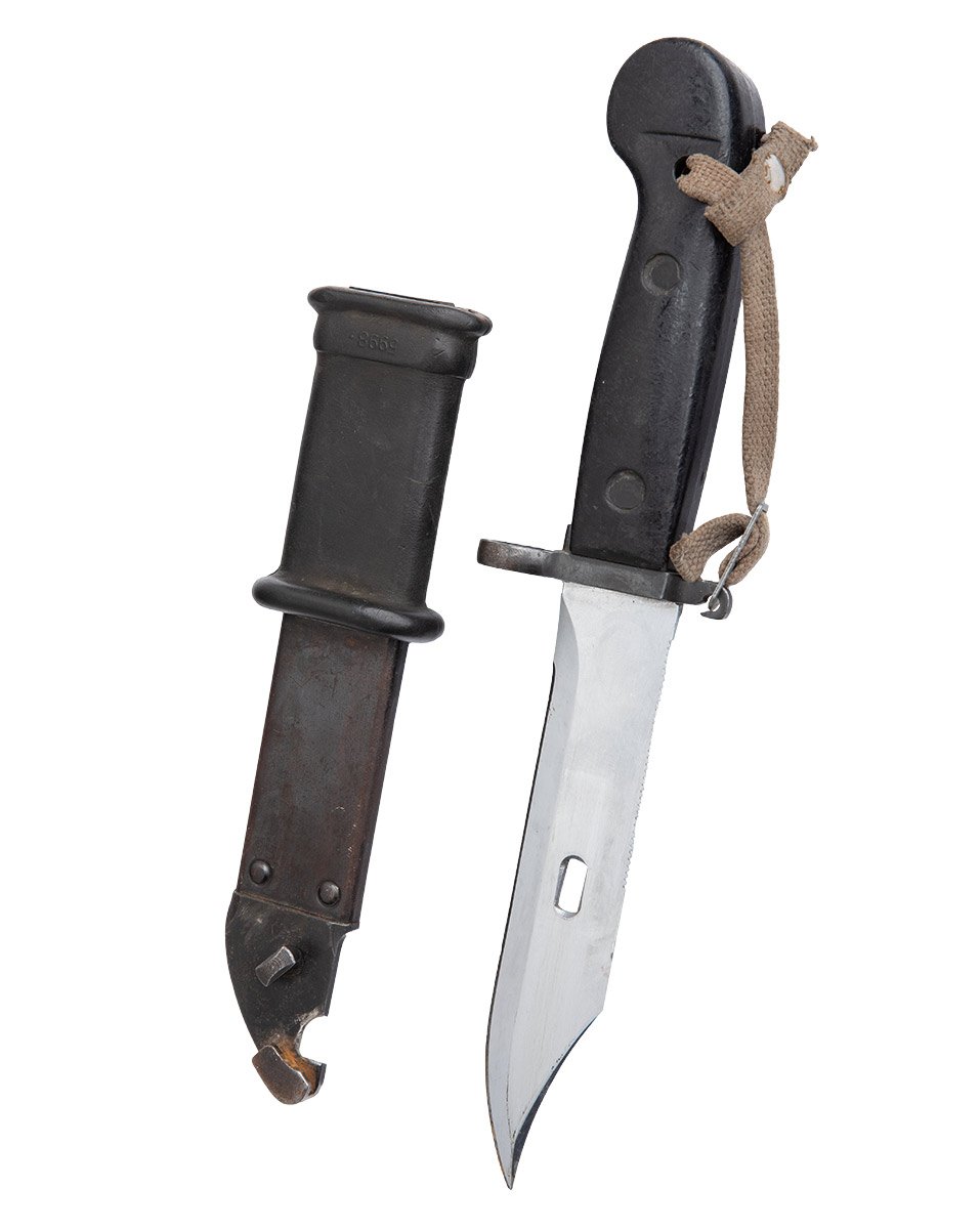 NVA MPi-KM M59, AKM Bajonett, ohne Gürtelschlaufe, Überschuss