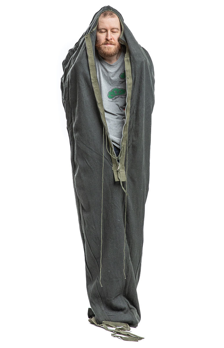 Greek Wool Sleeping Bag, Surplus