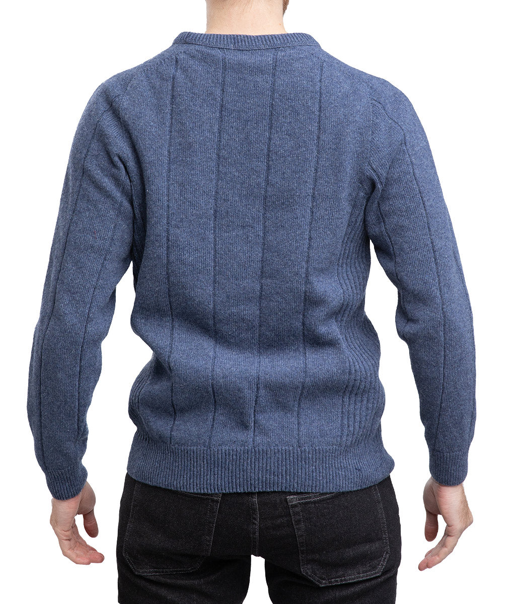 Arctic Circle Wool Sweater w. Rib Sides, Model 4908