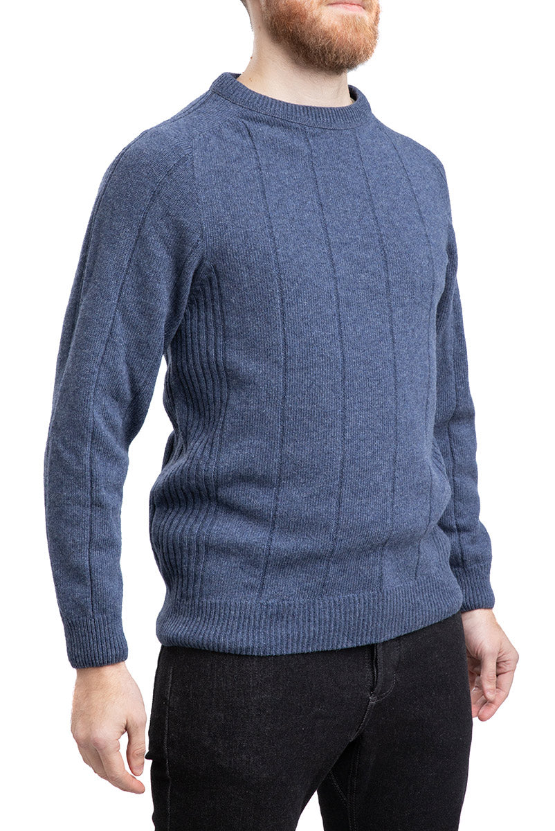 Arctic Circle Wool Sweater w. Rib Sides, Model 4908