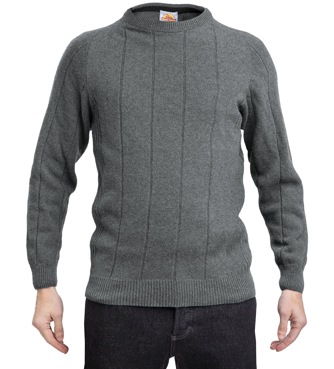 Arctic Circle Wool Sweater w. Rib Sides, Model 4908
