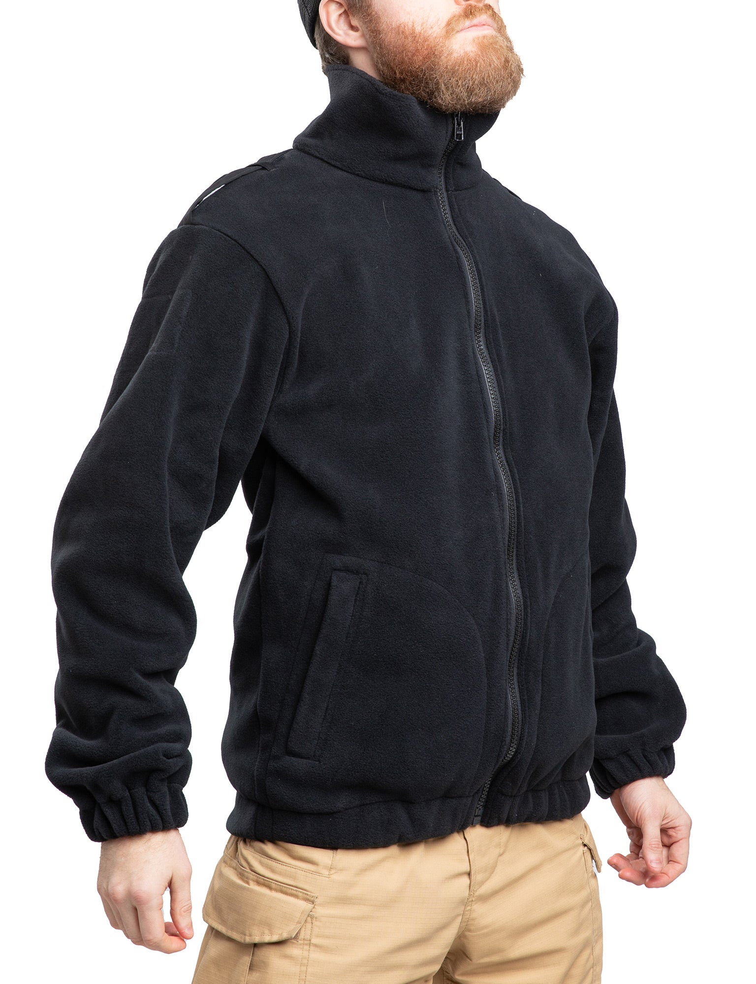 Dutch Fleece Jacket, Black, Surplus