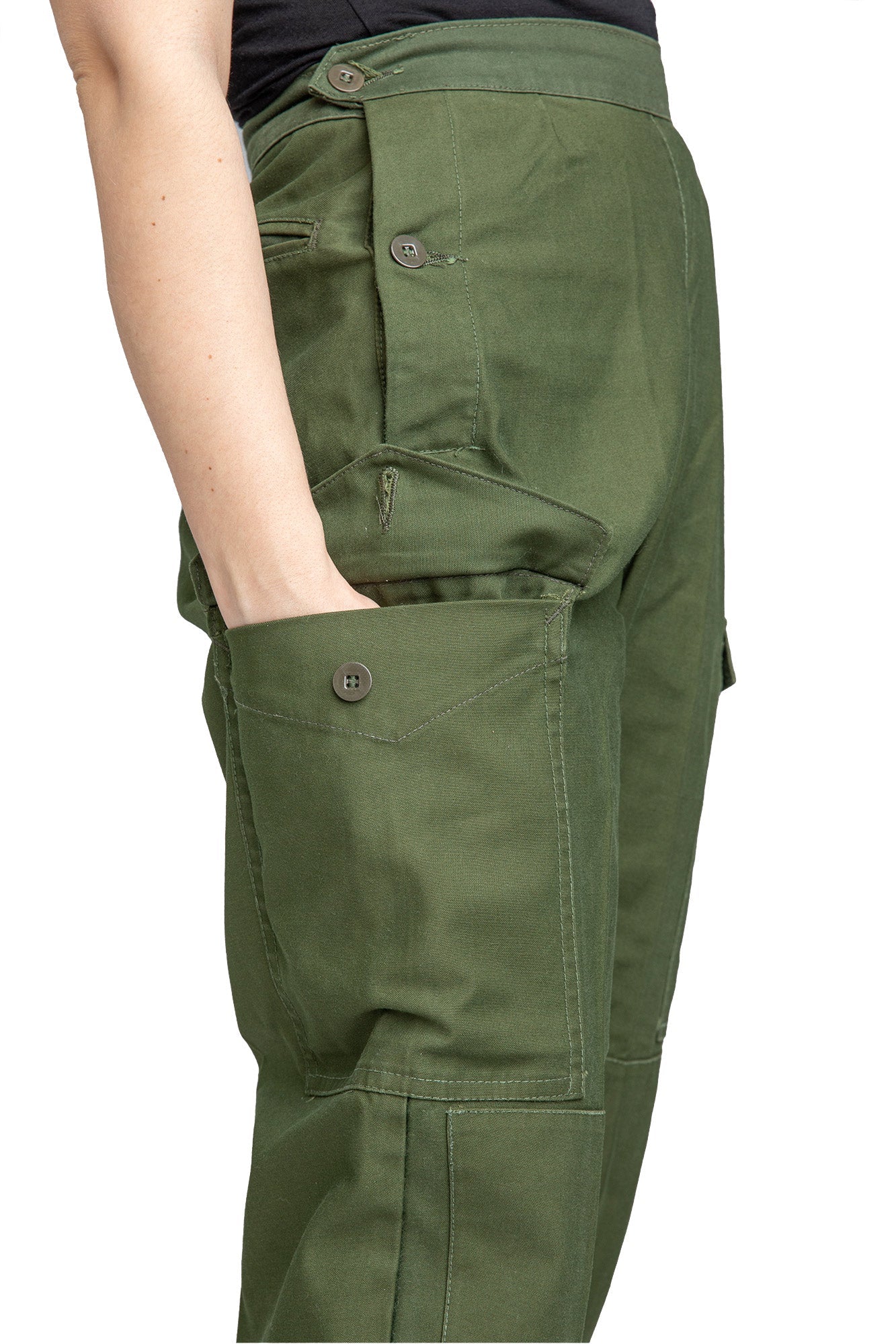 Swedish M70 Women's Field Pants, Green, Surplus