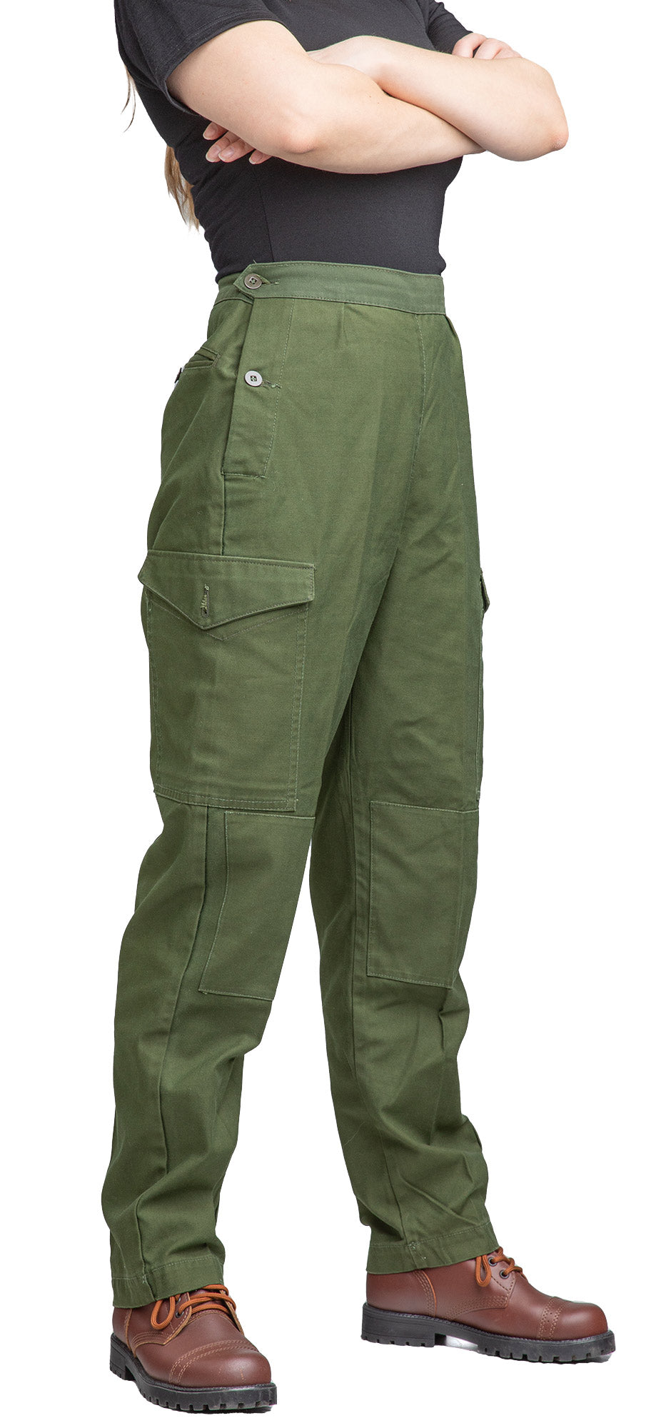 Swedish M70 Women's Field Pants, Green, Surplus