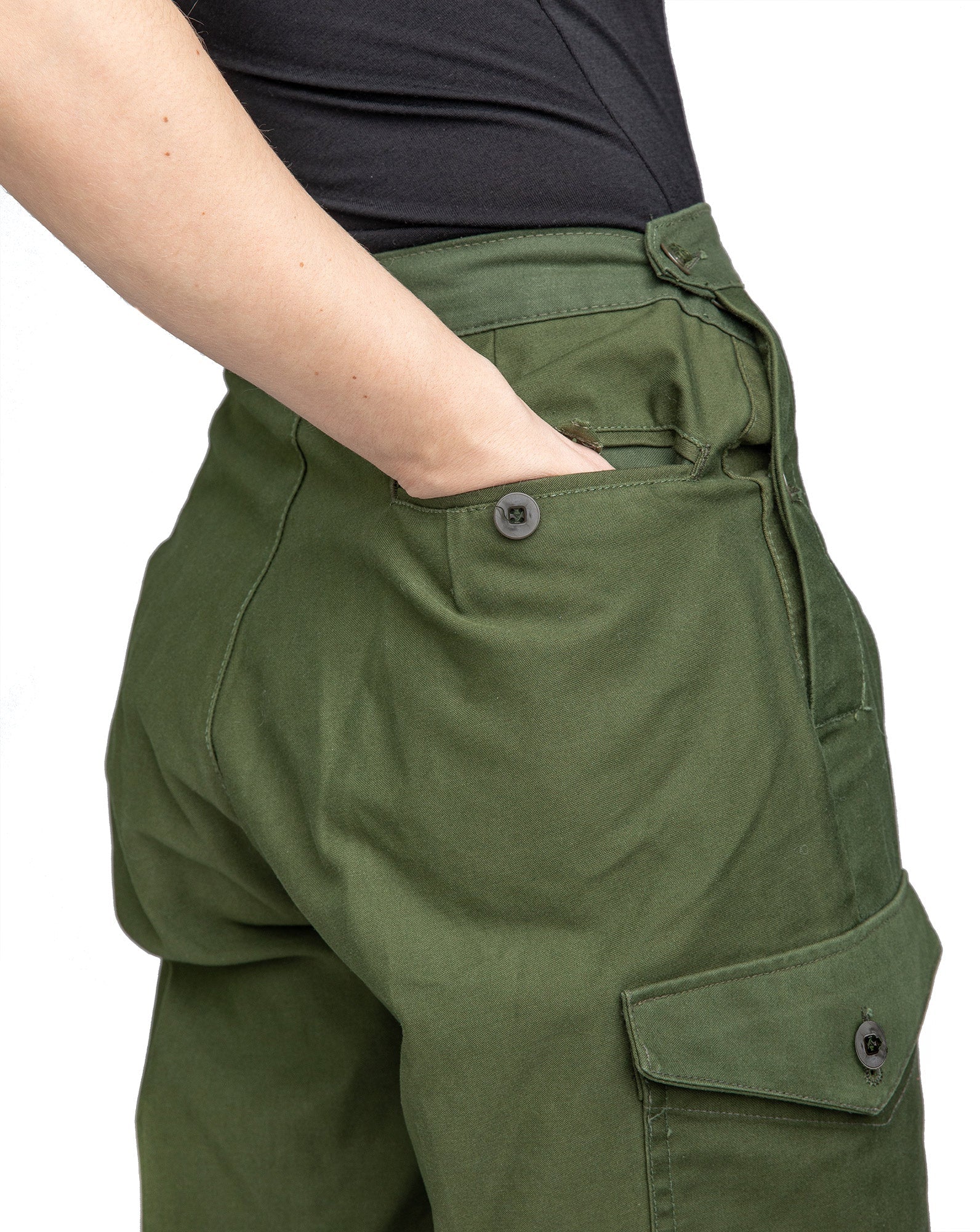 Swedish M70 Women's Field Pants, Green, Surplus