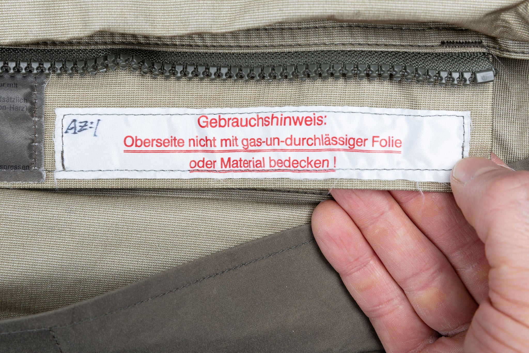 BW makuupussin Gore-Tex päällinen, ylijäämä