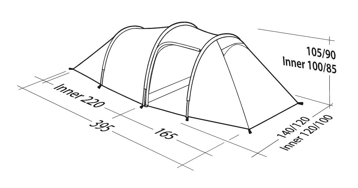 Robens Pioneer 2EX Tunnel Tent